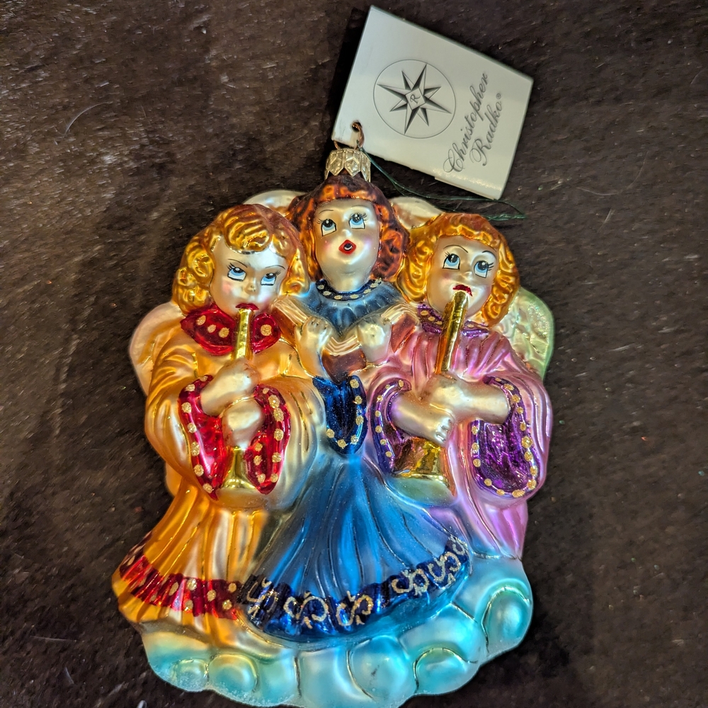 Christopher Radko Golden Ornament